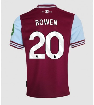 West Ham United Jarrod Bowen #20 Primera Equipación 2024-25 Manga Corta